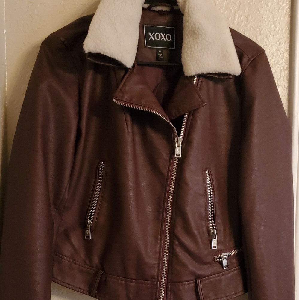 Jacket Brown Wine XOXO